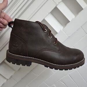 Timberland EUC Men's Larchmont Gripstick Waterproof Leather Chukka Boots 9.5